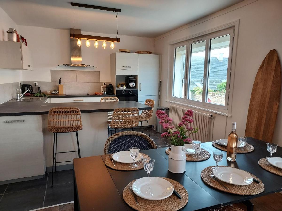 Maison Au Coeur Du Bourg, Plages A Pied Plougasnou Kültér fotó