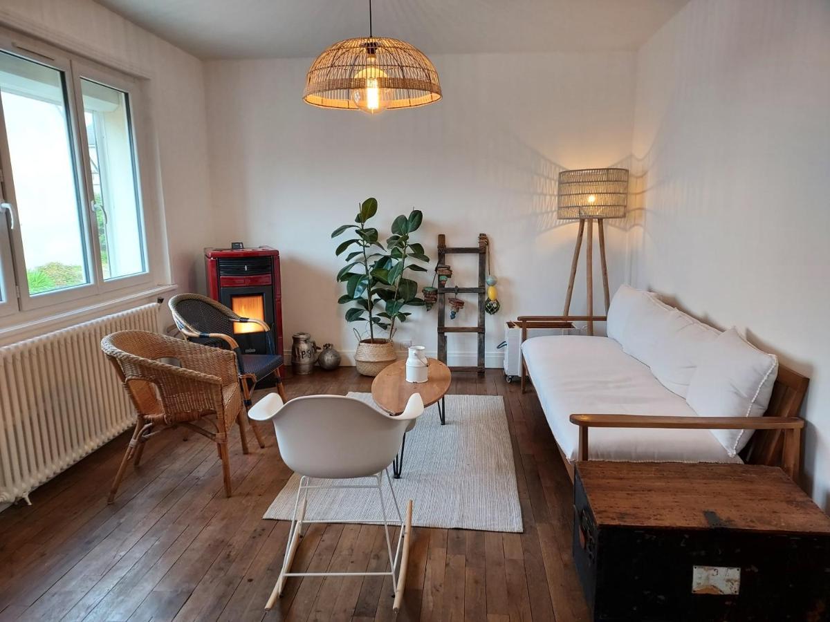 Maison Au Coeur Du Bourg, Plages A Pied Plougasnou Kültér fotó